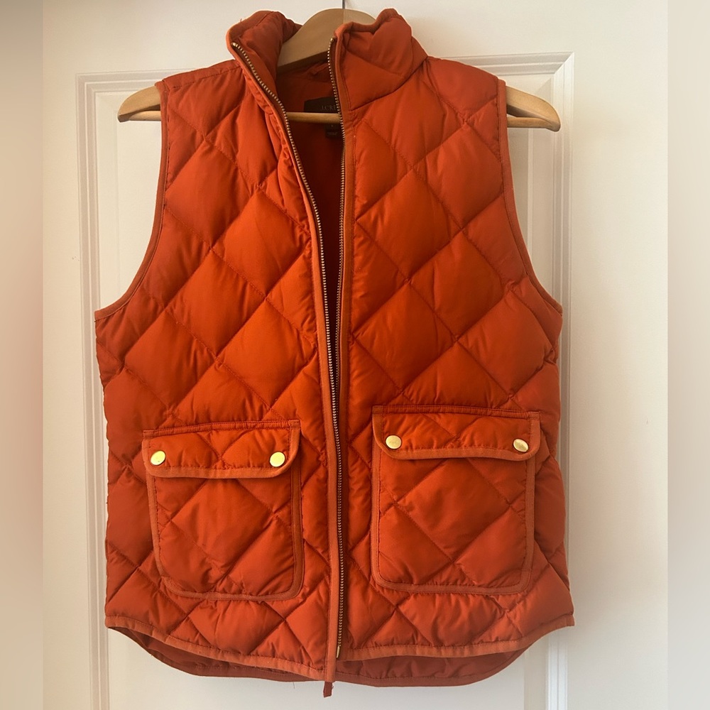J.Crew Excursion Quilted Down Vest